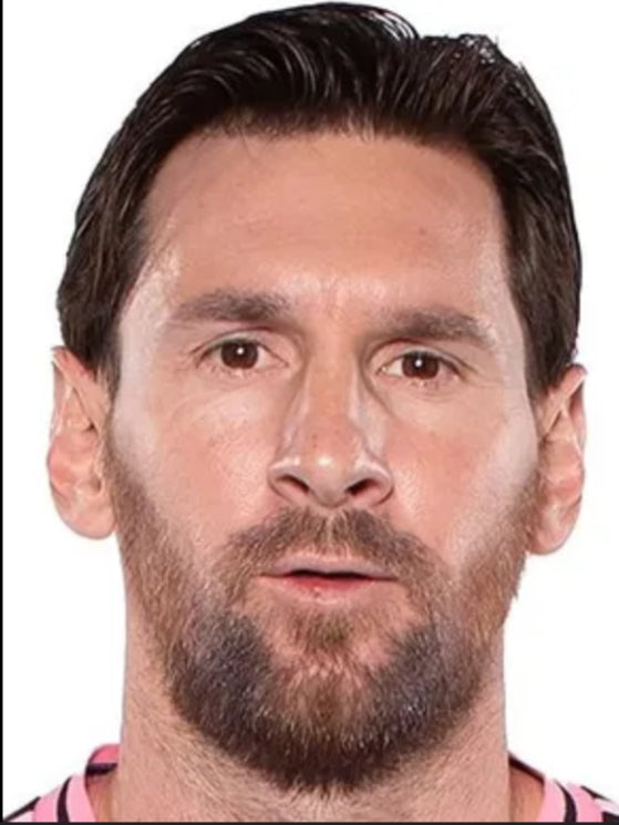 Messi-mask – bli festens stjärna